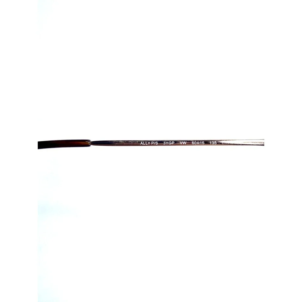 New Kate Spade NY Gold Aviator Frame Eyeglasses Ally P/S 3YGP 60 15 135